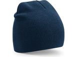 Beechfield B44R | Recycled Original Pull-On Beanie - 100% Poliestere Riciclato - Farbe: French Navy - GrößE: Taglia Unica