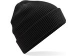 Beechfield B52N | Berretto In Cotone Organico - 100% Cotone Organico - Colore: Nero - Taglia: Unica