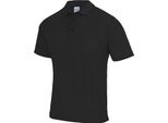 Just Cool JC041 | Polo Supercool Performance Sport + Materiale Supercool - Colore: Jet Black - Taglia: S