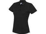 Just Cool JC045 | Polo Da Donna Girlie Cool - Wrap - Colore: Jet Black - Taglia: Xs