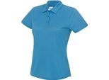Just Cool JC045 | Polo Da Donna Girlie Cool - Wrap Certified - Colore: Sapphire Blue - Taglia: L