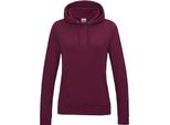Just Hoods JH001F | Felpa Con Cappuccio Girlie College / Felpa Con Cappuccio / Wrap Certificata - Colore: Borgogna - Taglia: S