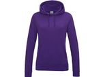 Just Hoods JH001F | Felpa Con Cappuccio Girlie College / Felpa Con Cappuccio / Wrap Certificata - Colore: Viola - Taglia: S