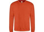 Just Hoods JH030 | Felpa Da Uomo +Wrap Certificata - Colore: Burnt Orange - Taglia: Xxl