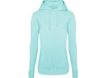 Just Hoods JH001F | Felpa Con Cappuccio Girlie College / Felpa Con Cappuccio / Wrap Certificata - Colore: Peppermint - Taglia: M