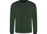 Just Hoods JH030 | Felpa Da Uomo +Wrap Certificata - Colore: Verde Bosco - Taglia: Xl