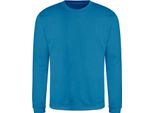 Just Hoods JH030 | Felpa Da Uomo +Wrap Certificata - Colore: Blu Zaffiro - Taglia: Xl