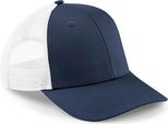Beechfield B646 | 6-Panel Design Urbanwear Trucker - Colore: Navy/White - Taglia: Unica