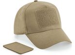 Beechfield B638 | Cappello A 5 Pannelli Con Patch Rimovibile In Cotone - Colore: Desert Sand - Taglia: Unica