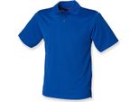 Henbury H475 | Polo Da Uomo Coolplus Wicking / Micro-Piqué - Colore: Royal - Taglia: L