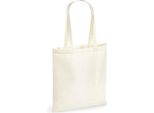 Westford Mill W901 | Tote In Cotone Riciclato 38 X 42 Cm - Colore: Naturale - Taglia: Unica