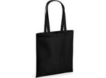 Westford Mill W901 | Tote In Cotone Riciclato 38 X 42 Cm - Colore: Nero - Taglia: Unica