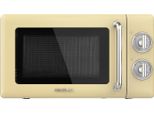 Cecotec Grill Mikrowelle Proclean 3110 Retro Giallo
