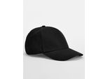 Beechfield B825 | Earthaware® Classic Organic Cotone 5 Panel Cap - Farbe: Nero - GrößE: Taglia Unica