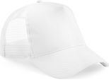Beechfield B640B | Junior Snapback Trucker - Colore: Bianco/Bianco - Taglia: Unica