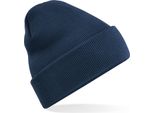 Beechfield B45R | Recycled Original Cuffed Beanie - 100% Poliestere Riciclato - Farbe: French Navy - GrößE: Taglia Unica