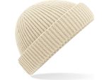 Beechfield B383R | Harbour Beanie - 50% Poliestere Riciclato - Colore: Farina D'avena - Taglia: Unica
