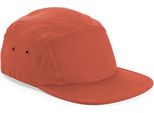 Beechfield B654 | Cappello / Berretto / Cappello In Tela A 5 Pannelli - Colore: Terracotta - Taglia: Unica