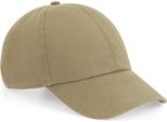 Beechfield B54N | Cappello A 6 Pannelli In Cotone Organico - Profilo Basso - Colore: Desert Sand - Taglia: Taglia Unica
