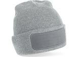 Beechfield B445 | PrintersŽ Beanie Cappello Invernale - Colore: Heather Grey - Taglia: Unica
