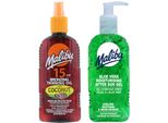 Malibu Bronzing Olio Con Cocco SPF15 200 Ml + Gel Di Aloe Dopo Aver Studiato 200 Ml