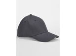 Beechfield B803 | Cappello In Cotone Organico Earthaware® Stretch-Fit - Colore: Grigio Grafite - Taglia: L/Xl