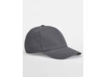 Beechfield B825 | Earthaware® Classic Organic Cotone 5 Panel Cap - Farbe: Grigio Grafite - GrößE: Taglia Unica