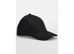 Beechfield B803 | Cappello In Cotone Organico Earthaware® Stretch-Fit - Colore: Nero - Taglia: S/M
