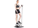 Stepper Fitness Idraulico, Bande Di Resistenza, Display A Led