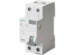 Siemens FI-Schutzschalter 2polig 63 A 230 V 5SV3316-6 (5SV3316-6)