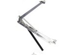 Wiltec Apri-Finestra Automatico Per Serra, Apertura Massima 45 Cm, Carico Massimo 7 Kg, Apri-Finestra Per Serra Fredda A Temperatura Controllata Senza Corrente