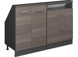 Vicco Set Di Mobili Sottotetto Rion, Set Di 2, Grigio Nobile/Antracite/Antracite