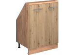 Vicco Mobile Sottotetto Rion, Con 2 Porte, Rovere Artigianale/Rovere Goldkraft/Quercia Dorata