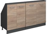 Vicco Set Di Mobili Sottotetto Rion, Set Di 2, Sonoma/Antracite/Antracite