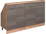 Vicco Set Di Mobili Sottotetto Rion, Set Di 2, Grigio Nobile/Rovere Dorato/Quercia Dorata