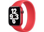 Cinturino Apple Solo In Silicone Per Apple Watch | 44/45/46/49 Mm - Taglia 12 - (Prodotto) Rosso