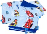 Set Di Biancheria Da Letto Per Bambini In Cotone/Minky 135X100 Cm, Isolato Bobo - Auto