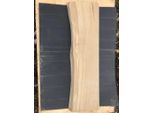 Mensola In Rovere Massiccio Con Bordo Naturale/Bordo Albero 140X10X2,5 Cm, Mensola In Rovere, Mensola Da Parete In Legno Con Fissaggio