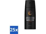 Ax - Deodorante Spray Per Il Corpo - Muschio - 150 Ml - Confezione Risparmio - 25 Pezzi