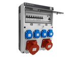 Distributore Di Corrente Da Cantiere TGD-S/FI Cee 32A/16A 4X230V Distributore Di Corrente Vde Doktorvolt