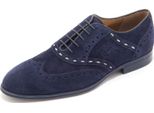 3827AN Scarpa Allacciata La Martina Man Suede Shoes