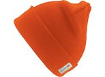 Result Winter Essentials RC033X | Woolly Ski Hat 3M Thinsulate Beanie Cappello Invernale - Colore: Arancione Fluorescente - Taglia: Unica