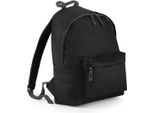 Bagbase BG125 | Zaino / Rucksack Originale Di Moda | 31 X 42 X 21 Cm - Colore: Nero - Dimensioni: 31 X 42 X 21 Cm