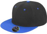 Result Headwear RC082X | Bronx Dual Colour Cap / Berretto / Cappello - Colore: Nero/Azzurro - Taglia: Unica
