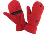 Result Winter Essentials R363X | Guanti Palmgrip / Guanti Invernali - Colore: Rosso - Taglia: L/Xl