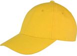 Result Headwear RC081X | Memphis 6-Panel Cap / Berretto / Cappello - Colore: Giallo - Taglia: Unica
