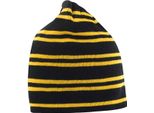 Result Winter Essentials R354X | Team Reversible Beanie Berretto Invernale - Colore: Nero/Oro/Nero - Taglia: Taglia Unica