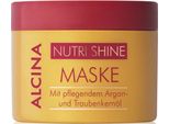 Alcina Nutri Shine Mask Con Olio Di Argan E Semi D'uva 200Ml
