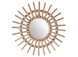 Specchio "Soleil"" - Rattan - D30 Cm - Atmosphera CréAteur D'intéRieur"
