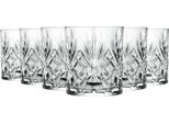 Bicchiere Da Whisky In Cristallo Rcr "Melodia, Set Di 6 Bicchieri Da 230 Ml"